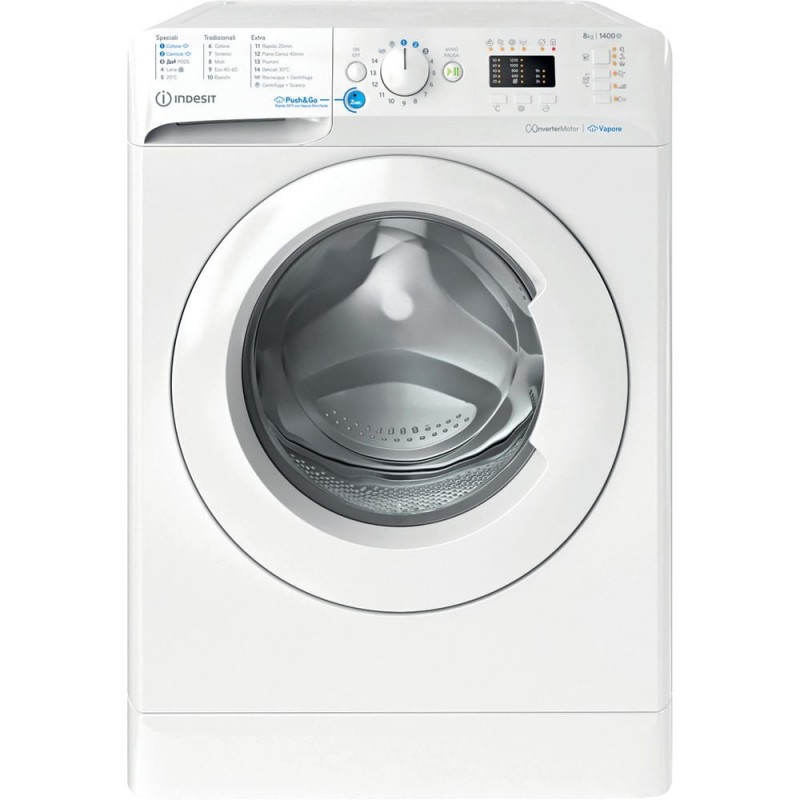 Indesit BWA 81496X WV IT lavadora Carga frontal 8 kg 1351 RPM Blanco