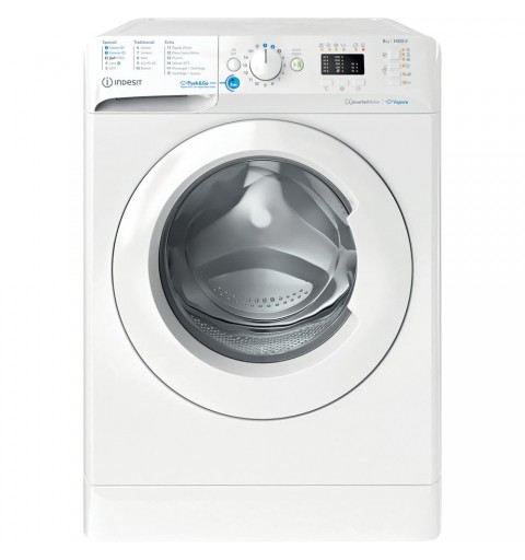 Indesit BWA 81496X WV IT Waschmaschine Frontlader 8 kg 1351 RPM Weiß