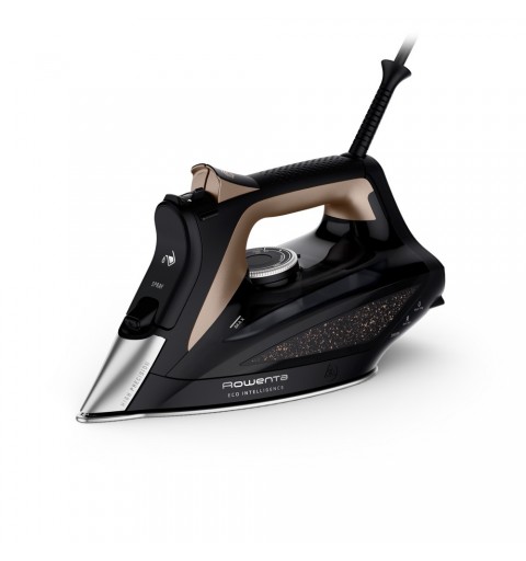 Rowenta DW6341D1 iron Steam iron Microsteam 400 HD 3De soleplate 2500 W Black, Brown