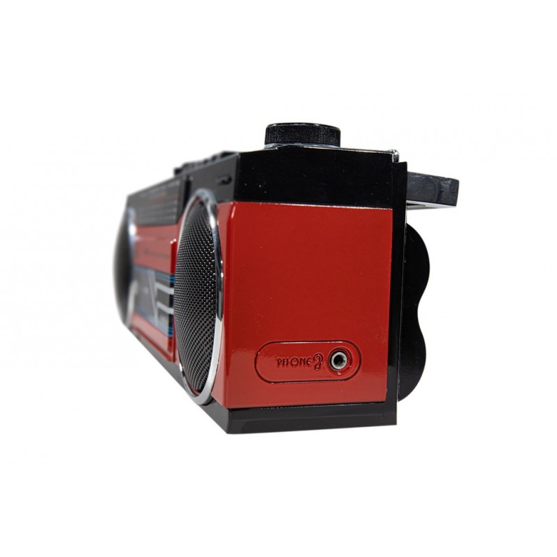 Trevi RR 501 BT Personal Analógica Negro, Rojo