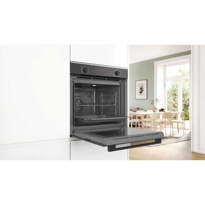 Bosch Serie 4 HRA214BA0 Backofen 71 l 3400 W A Schwarz
