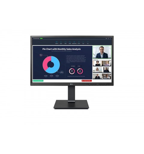 LG 24BP75CP-B computer monitor 60.5 cm (23.8") 1920 x 1080 pixels Full HD LED Black