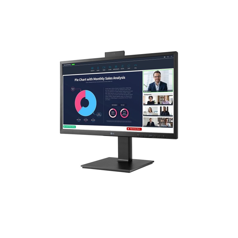 LG 24BP75CP-B computer monitor 60.5 cm (23.8") 1920 x 1080 pixels Full HD LED Black