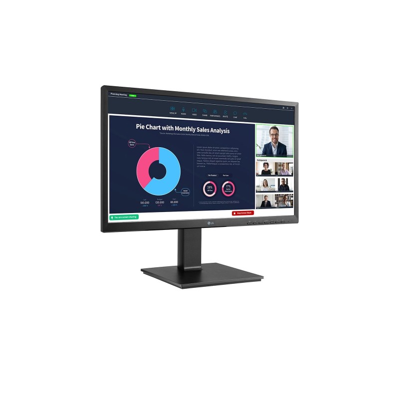 LG 24BP75CP-B computer monitor 60.5 cm (23.8") 1920 x 1080 pixels Full HD LED Black