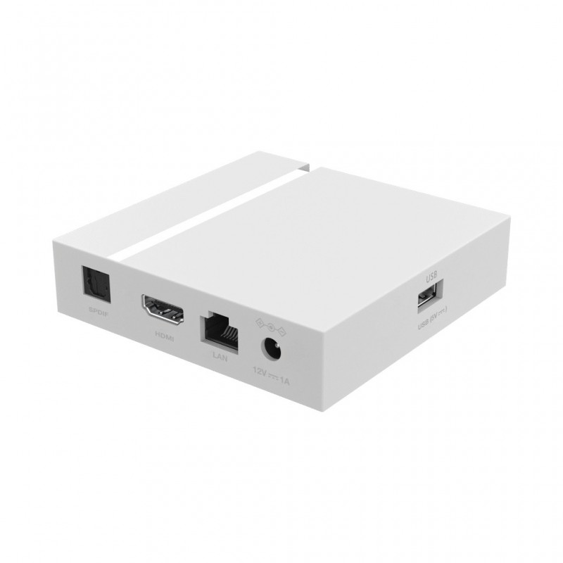 Strong LEAP-S3+ boîtier de télévision intelligent Blanc 4K Ultra HD 16 Go Wifi Ethernet LAN