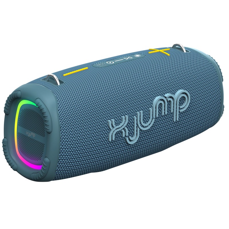 X JUMP XJ 200 Tragbarer Stereo-Lautsprecher Blau 90 W