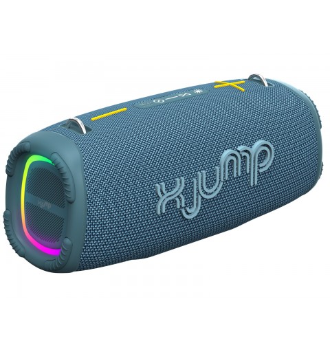 X JUMP AMPLIFIED SPEAKER 90W WIRELESS TWS USB MICRO SD AUX-IN XJ 200 BLUE