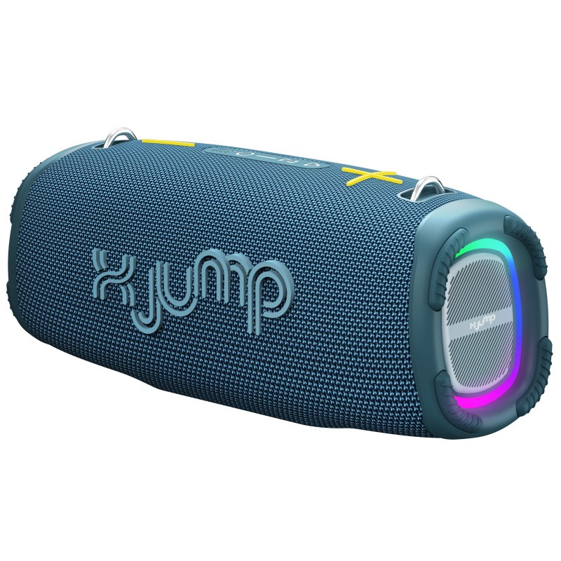 X JUMP AMPLIFIED SPEAKER 90W WIRELESS TWS USB MICRO SD AUX-IN XJ 200 BLUE