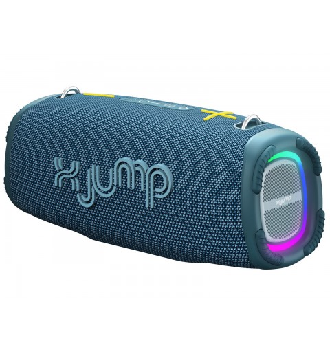 X JUMP AMPLIFIED SPEAKER 90W WIRELESS TWS USB MICRO SD AUX-IN XJ 200 BLUE