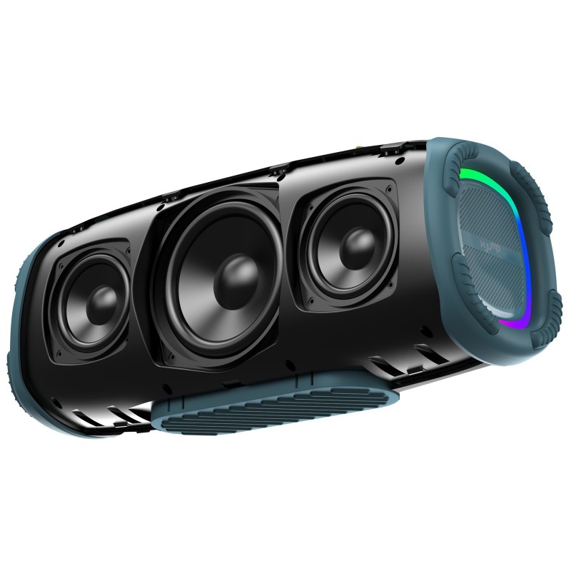 X JUMP AMPLIFIED SPEAKER 90W WIRELESS TWS USB MICRO SD AUX-IN XJ 200 BLUE