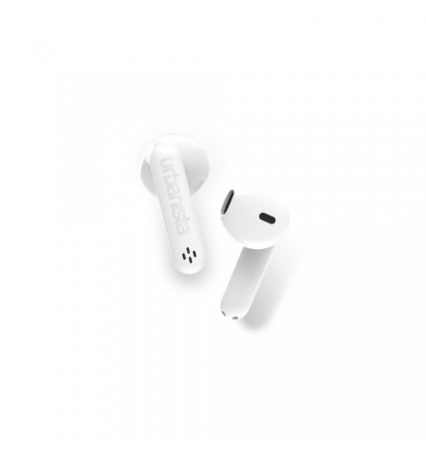 Urbanista Austin Casque True Wireless Stereo (TWS) Ecouteurs Appels Musique Bluetooth Blanc