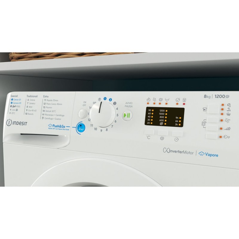 Indesit BWA 81295X WV IT lavadora Carga frontal 8 kg 1151 RPM Blanco