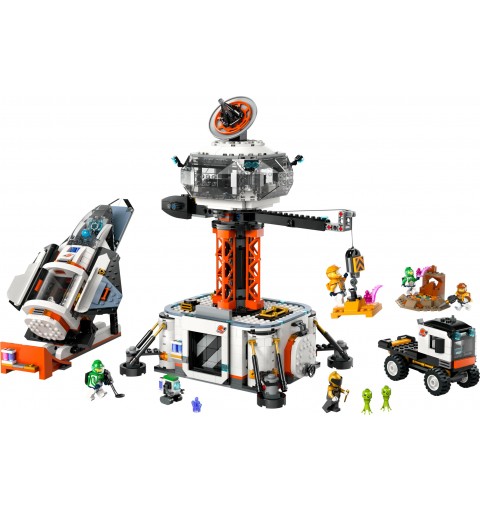 LEGO Base spaziale e piattaforma di lancio