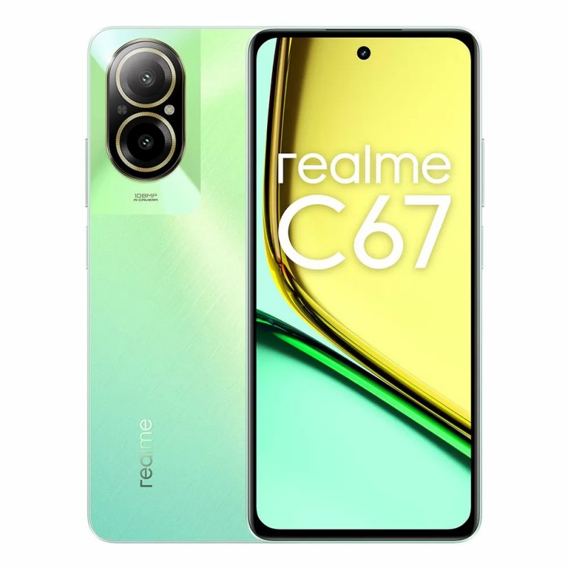 realme C67 17,1 cm (6.72") Double SIM Android 13 4G 6 Go 128 Go 5000 mAh Vert