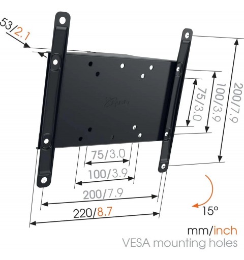 Vogel's MA2010-A1 101.6 cm (40") Black