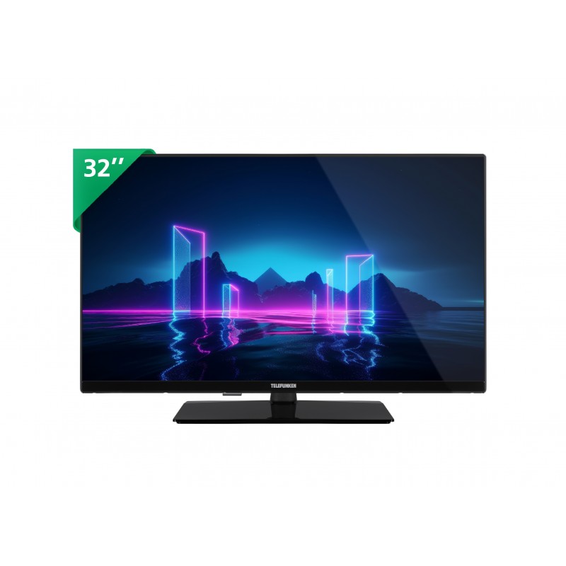 Telefunken TE32750S38YXD Fernseher 81,3 cm (32") HD Schwarz 250 cd m²