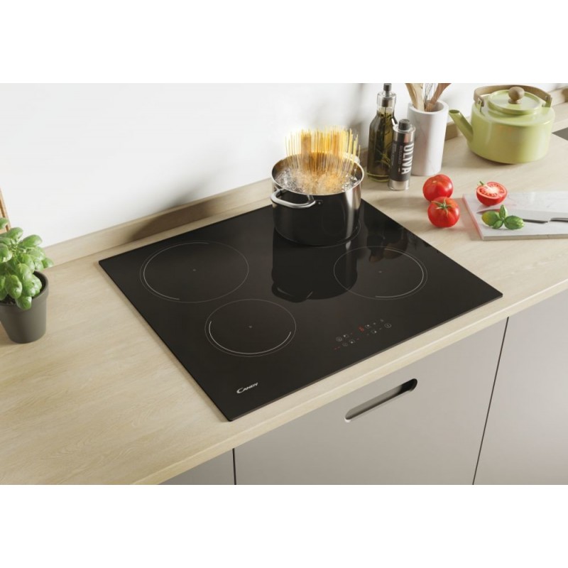 Candy Idea KRCDJ642 Black Built-in 59 cm Zone induction hob 4 zone(s)