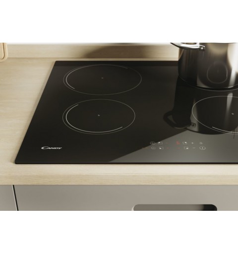 Candy Idea KRCDJ642 Black Built-in 59 cm Zone induction hob 4 zone(s)