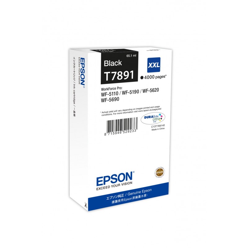 Epson Encre Noire XXL (4 000 p)