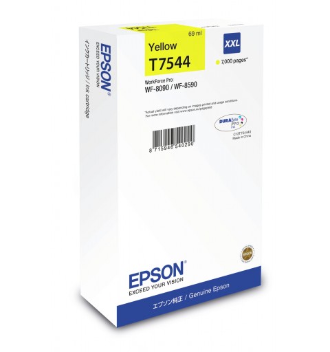 Epson WF-8090 WF-8590 Ink Cartridge XXL Yellow