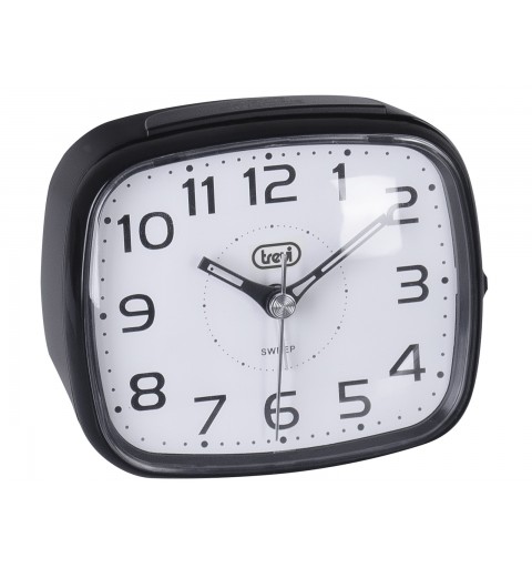 Trevi SL 3054 - orologio sveglia al quarzo con tasto snooze light, suoneria elettronica, movimento silenzioso sweep