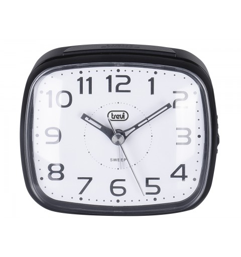 Trevi SL 3054 - orologio sveglia al quarzo con tasto snooze light, suoneria elettronica, movimento silenzioso sweep