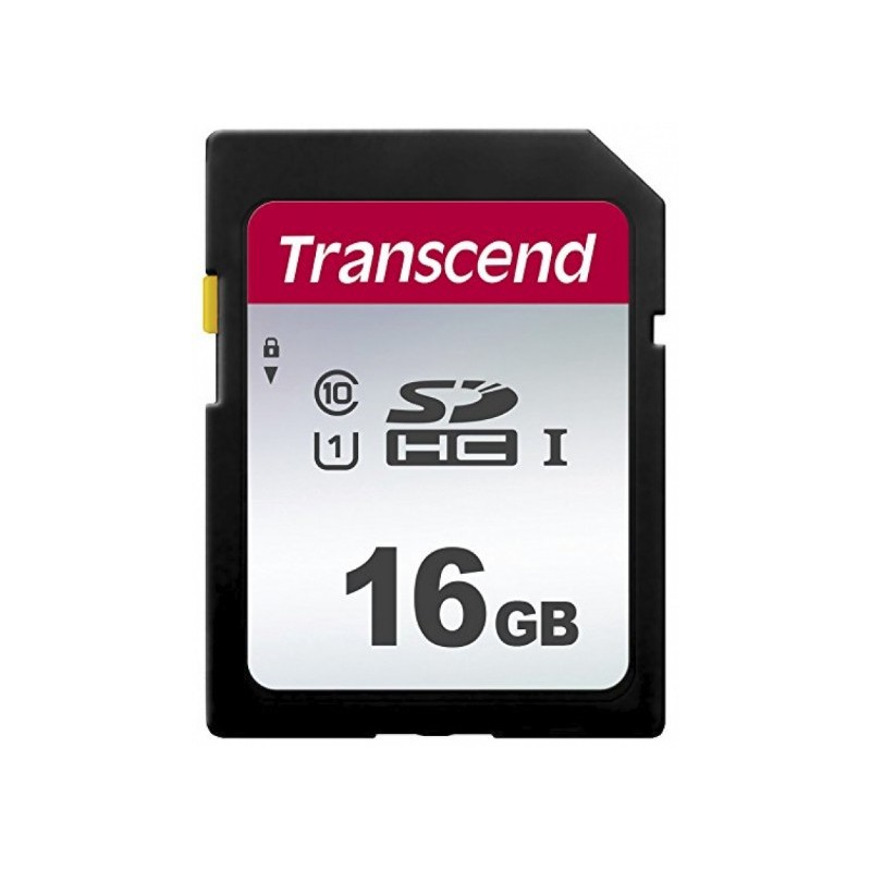 Transcend 16GB, UHS-I, SD SDHC NAND Clase 10