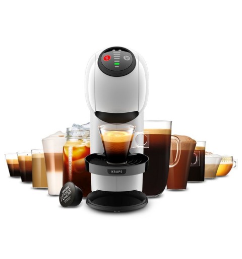 Krups Genio S White Fully-auto Capsule coffee machine 0.8 L