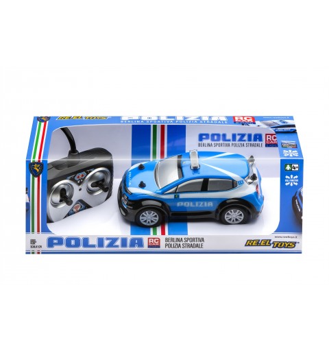 RE.EL Toys Berlina Polizia RC in Scala 1 26