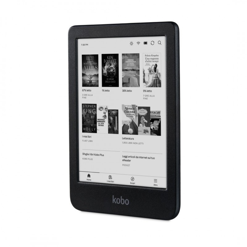 Rakuten Kobo Clara BW eBook-Reader Touchscreen 16 GB WLAN Schwarz