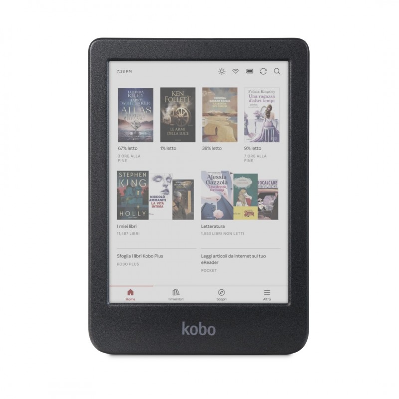 Rakuten Kobo Clara Colour Liseuse Écran tactile 16 Go Wifi Noir