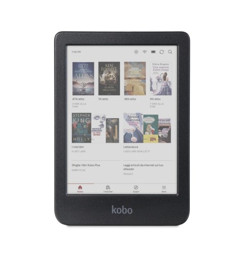 Rakuten Kobo Clara Colour e-book reader Touchscreen 16 GB Wi-Fi Black