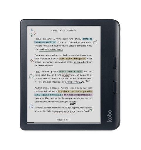 Rakuten Kobo Libra Colour e-book reader Touchscreen 32 GB Wi-Fi Black