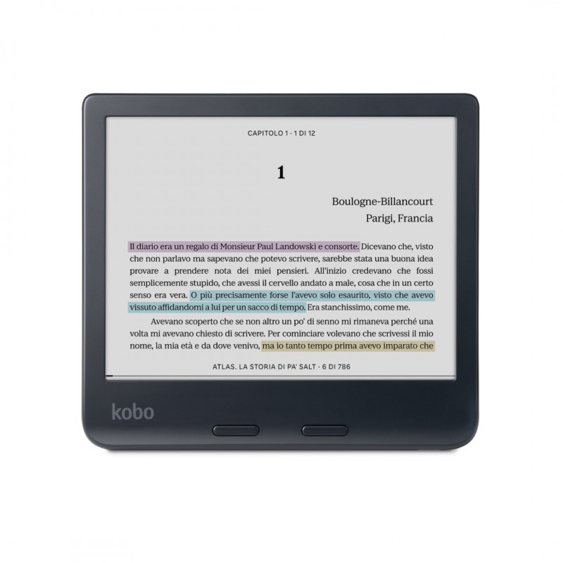 Rakuten Kobo Libra Colour Liseuse Écran tactile 32 Go Wifi Noir