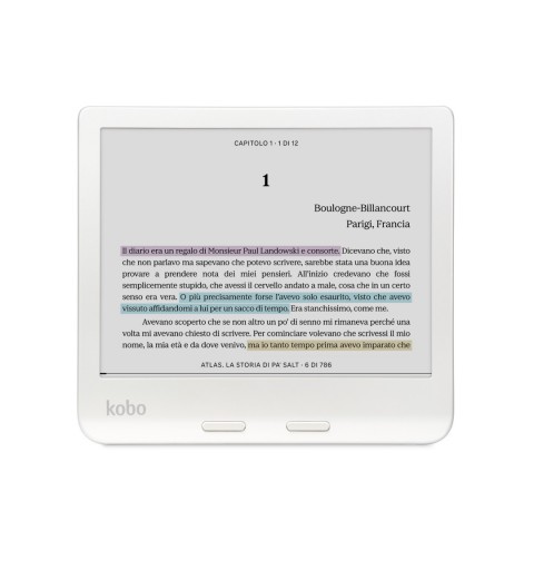 Rakuten Kobo Libra Colour e-book reader Touchscreen 32 GB Wi-Fi White