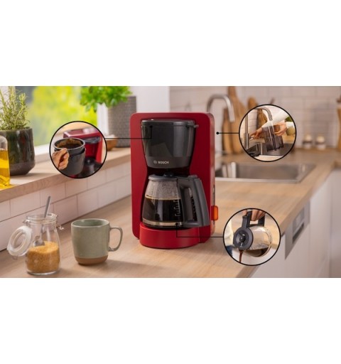 Bosch TKA3M134 macchina per caffè Macchina da caffè con filtro 1,25 L