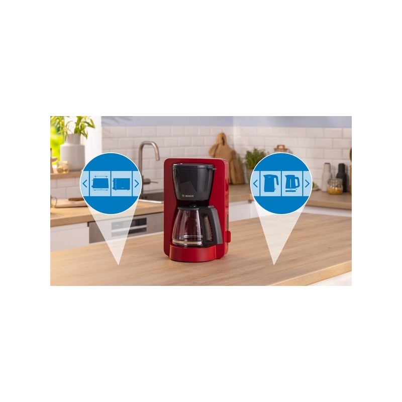 Bosch TKA3M134 coffee maker Drip coffee maker 1.25 L