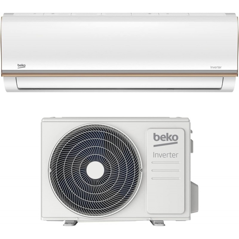 Beko BEHPC120 BEHPC121 Condizionatore Climatizzatore 12000btu 3,5kw A++/A+, Wifi, 3 filtri, r32 inverter, bianco