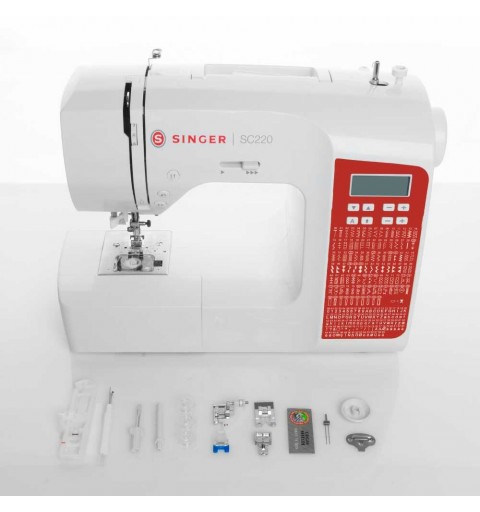 SINGER SC220-RD sewing machine Automatic sewing machine Electric