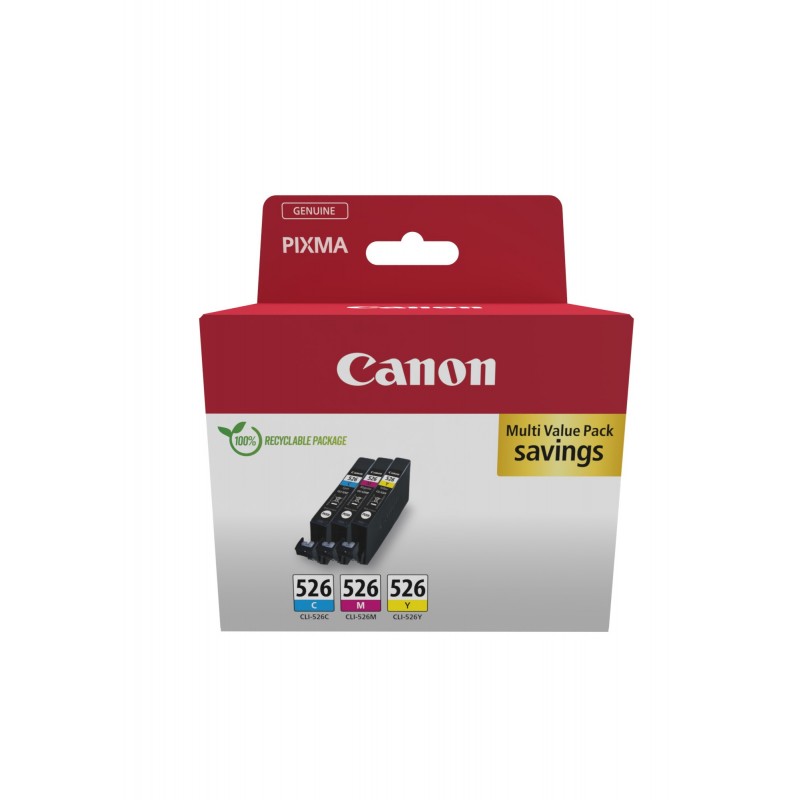 Canon 4541B018 ink cartridge 3 pc(s) Original Cyan, Magenta, Yellow