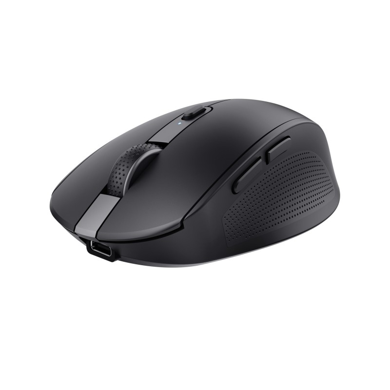 Trust Ozaa mouse Mano destra RF senza fili + Bluetooth Ottico 3200 DPI