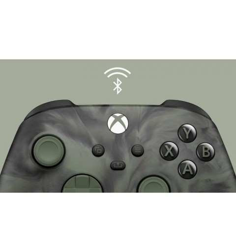 Microsoft QAU-00104 mando y volante Negro, Verde Bluetooth USB Gamepad Analógico Digital Android, PC, Xbox One, Xbox Series S,