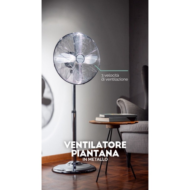 Innoliving INN-522 household fan Chrome