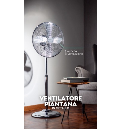 Innoliving INN-522 household fan Chrome