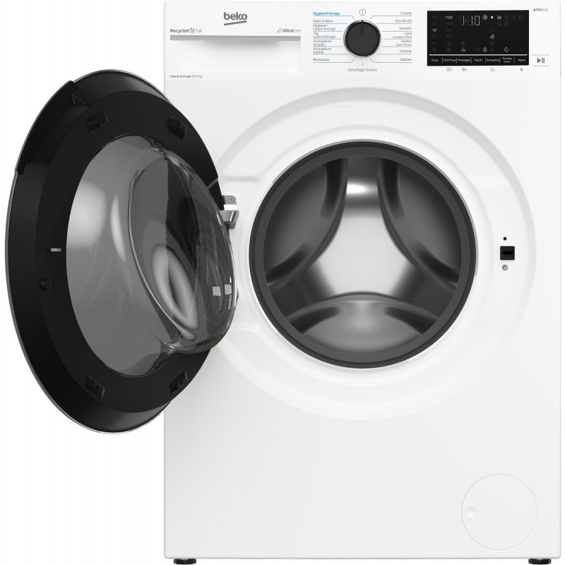 Beko BDT510744S Waschtrockner Freistehend Frontlader Weiß D
