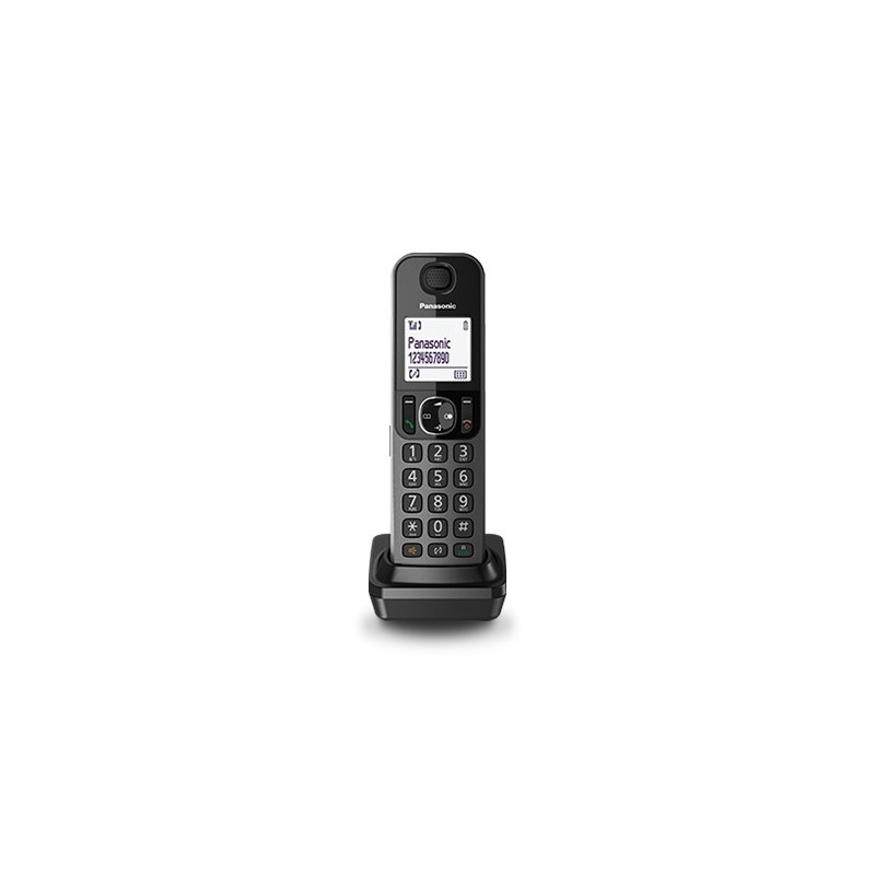 Panasonic KX-TGFA30EXM Telefonhörer DECT-Telefon-Mobilteil Anrufer-Identifikation Schwarz