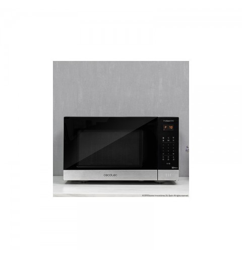 Cecotec ProClean 6110 Encimera Microondas con grill 23 L 800 W Acero inoxidable