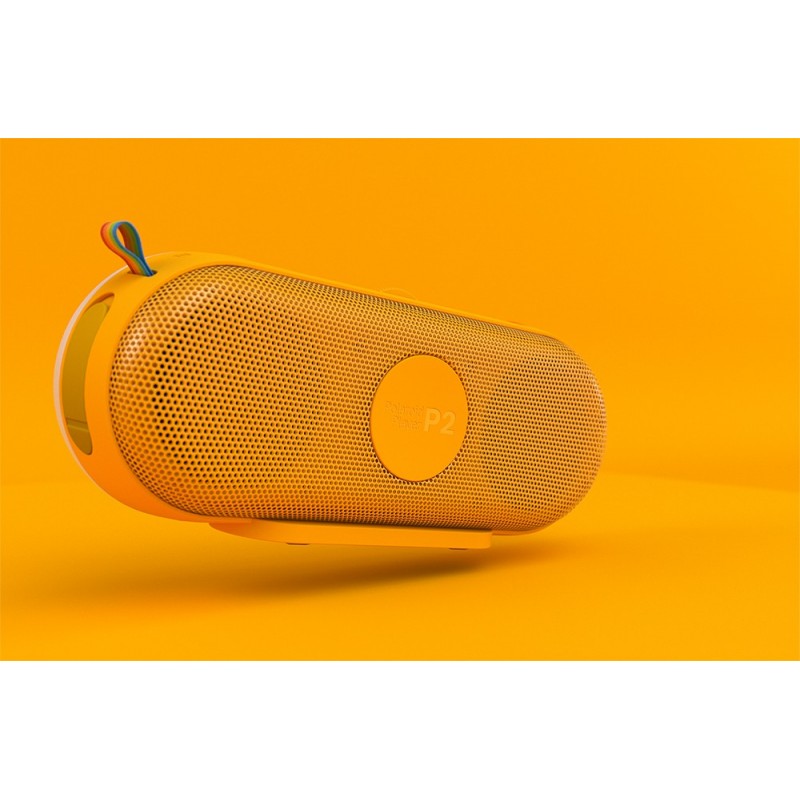 Polaroid PLRMUSICP29085YLW portable party speaker White, Yellow