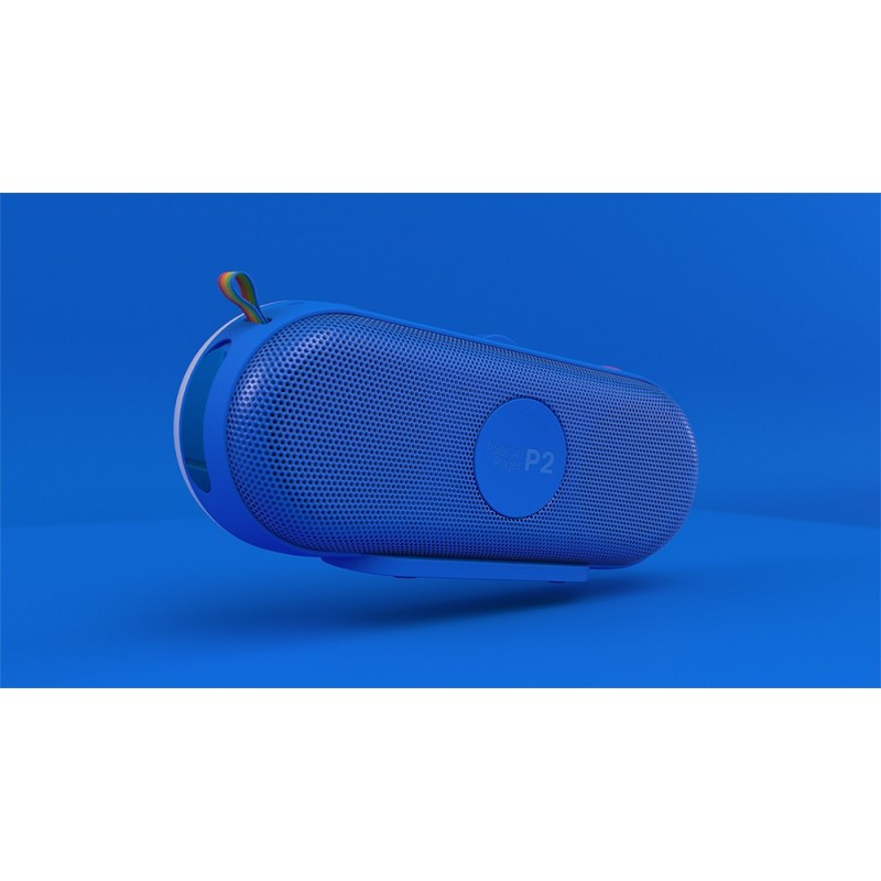 Polaroid PLRMUSICP29087BLU portable party speaker Blue, White