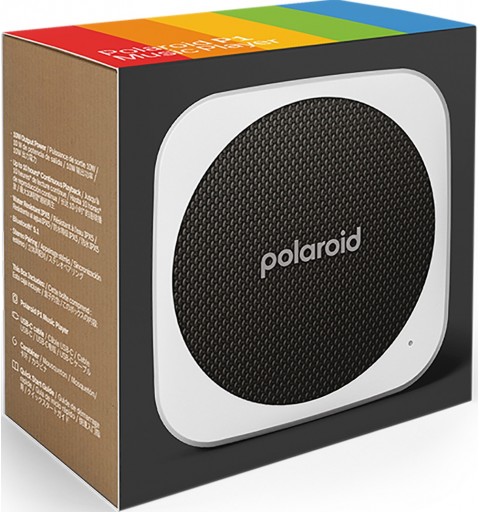 Polaroid PLRMUSICP19079BLK portable party speaker Black, White